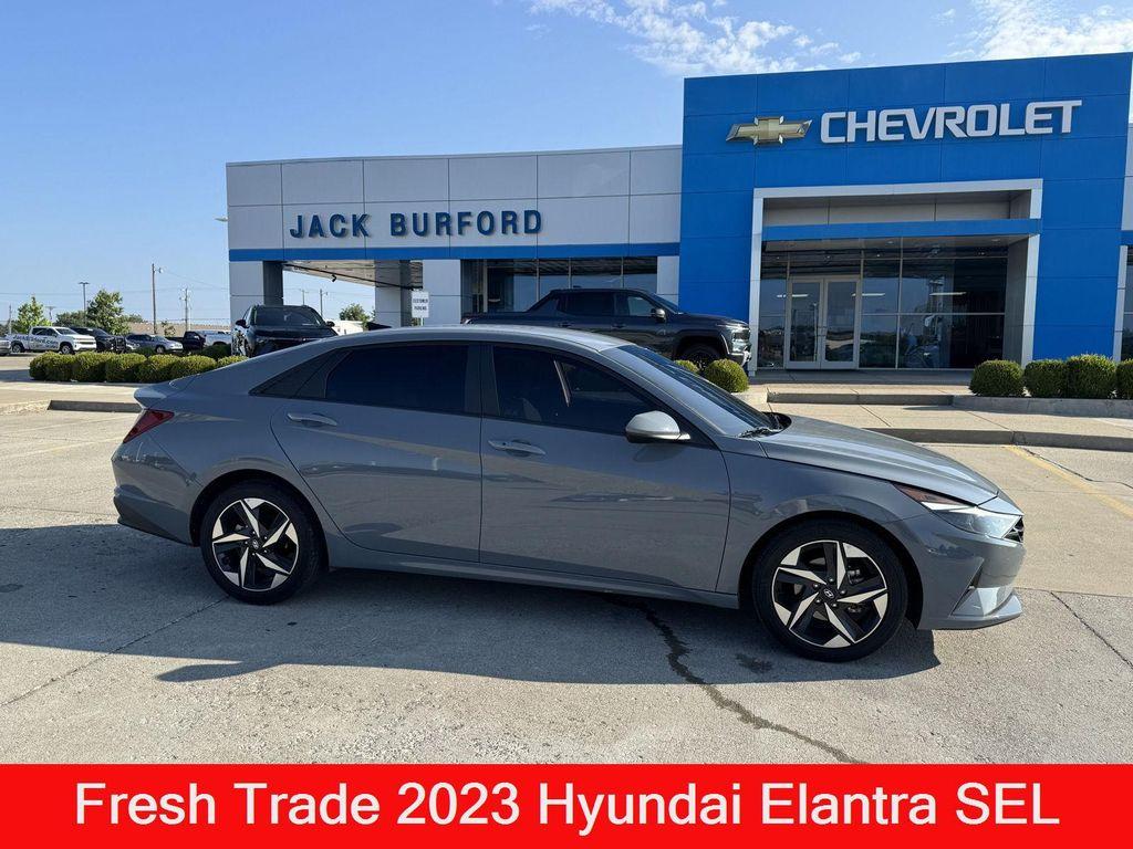used 2023 Hyundai Elantra car, priced at $19,750