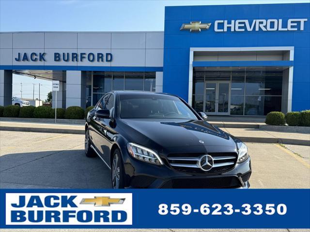 used 2020 Mercedes-Benz C-Class car, priced at $28,000