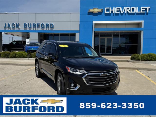used 2021 Chevrolet Traverse car, priced at $30,000