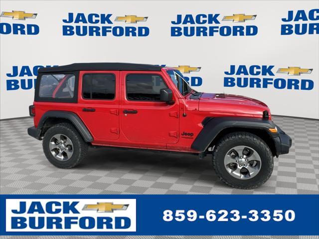 used 2022 Jeep Wrangler Unlimited car, priced at $29,000