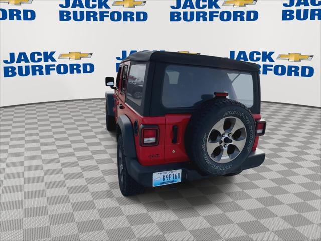 used 2022 Jeep Wrangler Unlimited car, priced at $29,000