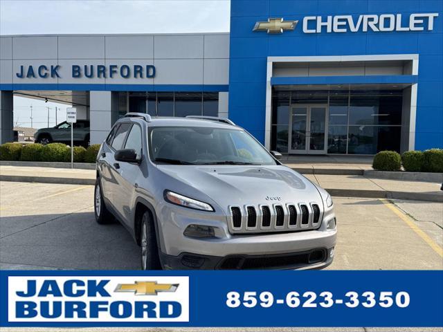 used 2015 Jeep Cherokee car, priced at $9,500
