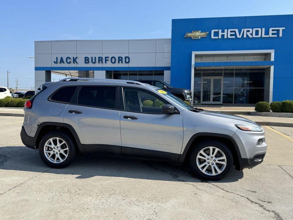 used 2015 Jeep Cherokee car, priced at $8,000