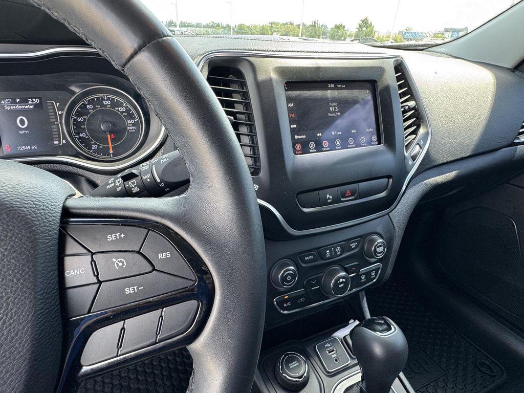 used 2019 Jeep Cherokee car, priced at $17,000