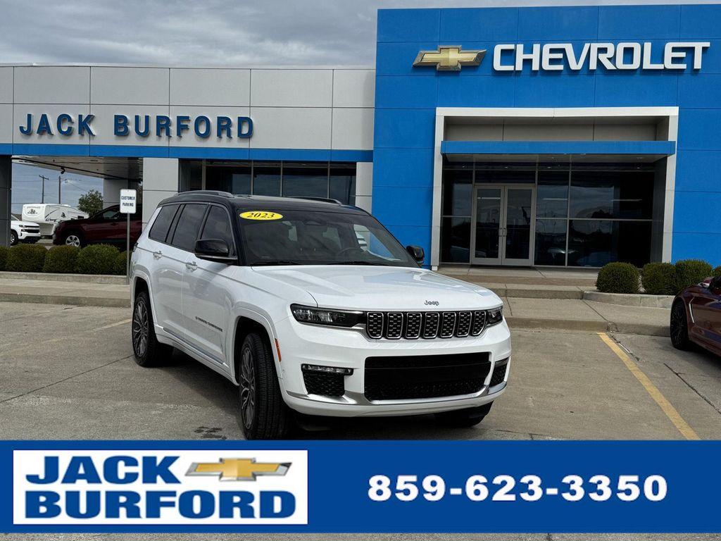 used 2023 Jeep Grand Cherokee L car, priced at $45,500