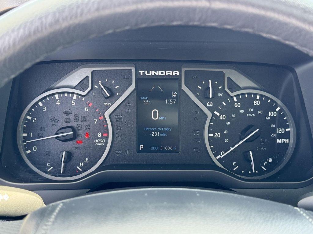 used 2022 Toyota Tundra car, priced at $48,500