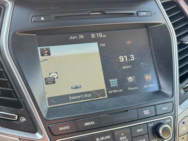 used 2017 Hyundai Santa Fe car, priced at $10,000