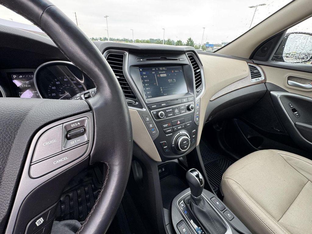 used 2017 Hyundai Santa Fe car, priced at $8,000
