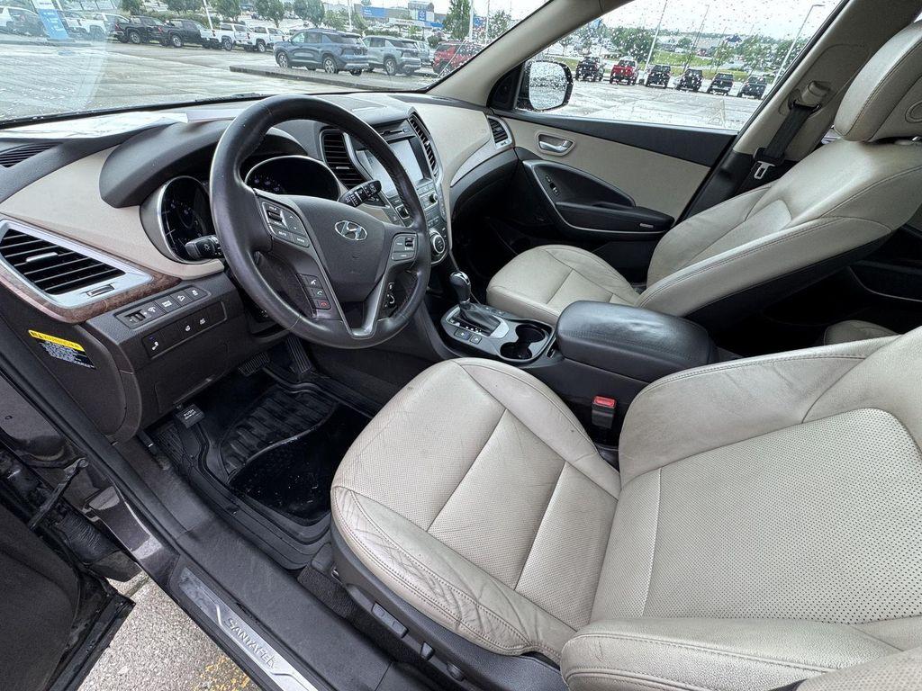 used 2017 Hyundai Santa Fe car, priced at $8,000