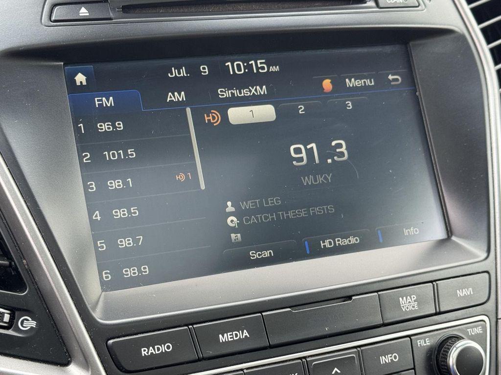 used 2017 Hyundai Santa Fe car, priced at $8,000