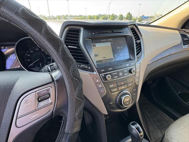 used 2017 Hyundai Santa Fe car, priced at $10,000