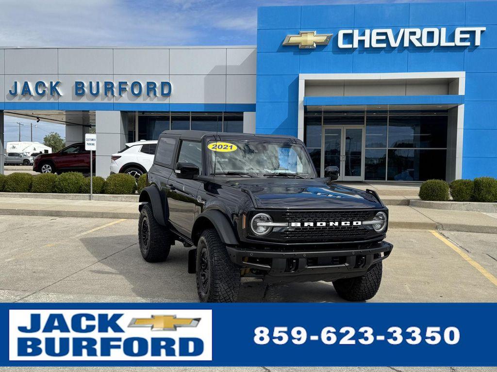 used 2021 Ford Bronco car, priced at $44,500