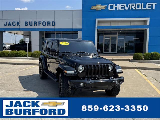 used 2020 Jeep Wrangler Unlimited car, priced at $32,000