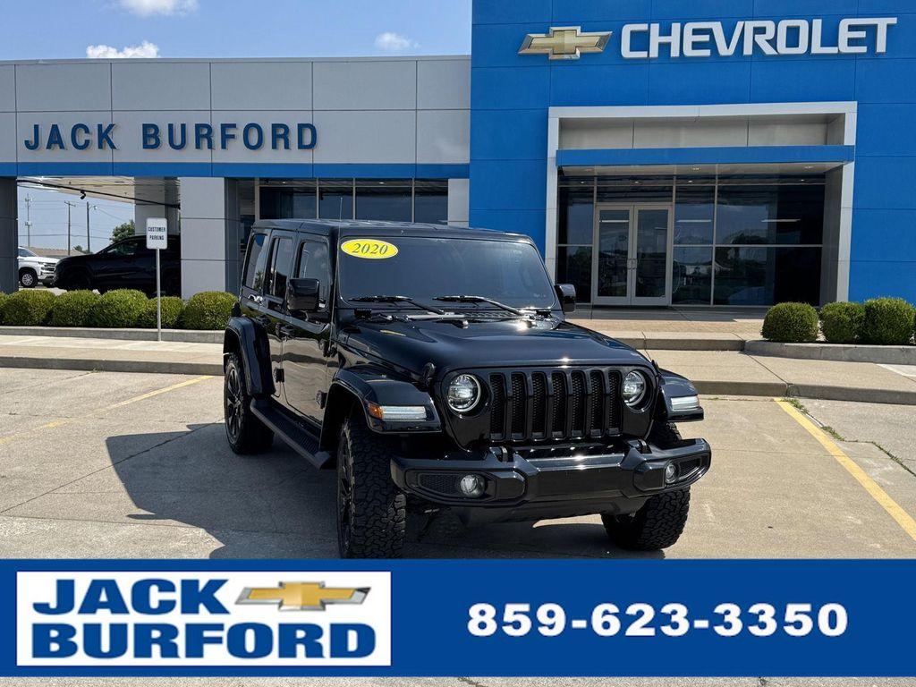 used 2020 Jeep Wrangler Unlimited car, priced at $29,000
