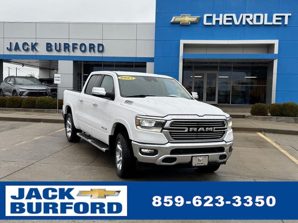 used 2021 Ram 1500 car, priced at $35,000