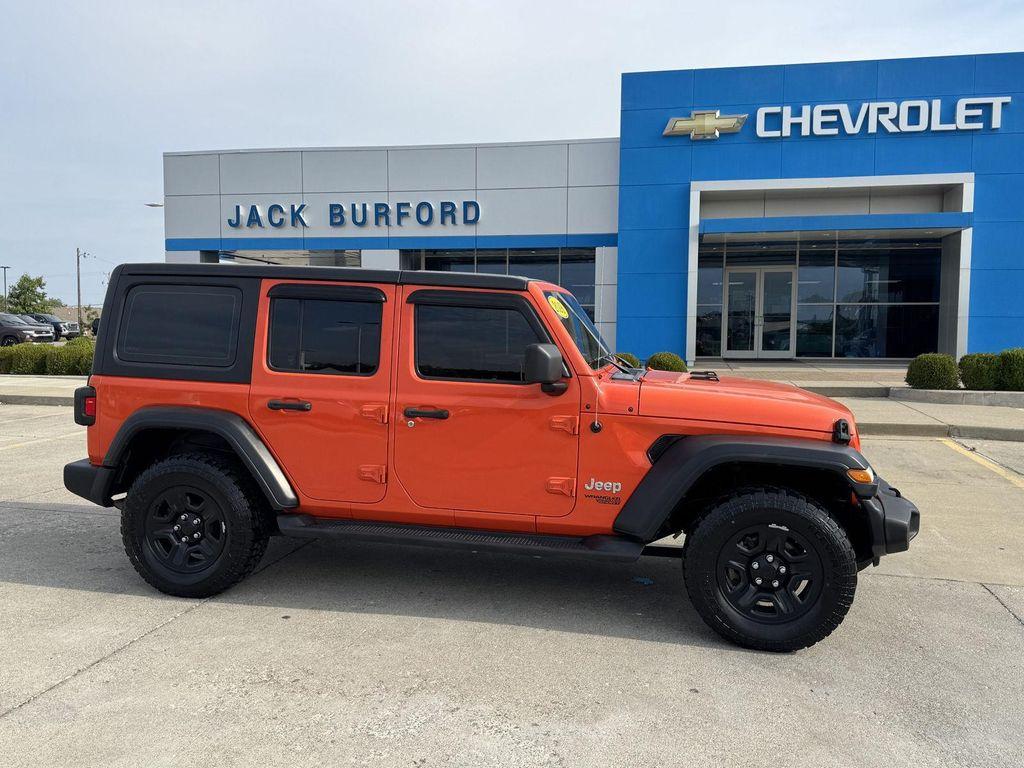 used 2018 Jeep Wrangler Unlimited car, priced at $18,500