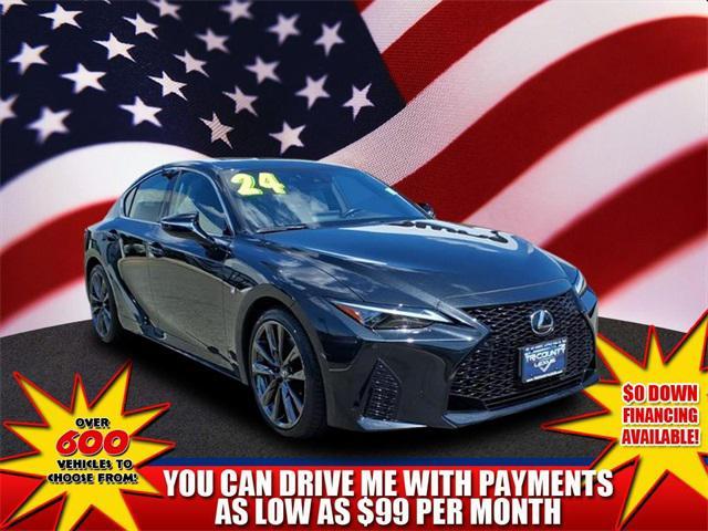 used 2024 Lexus IS 350 car, priced at $45,085