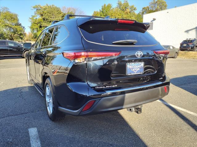 used 2021 Toyota Highlander car, priced at $29,459