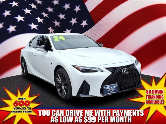 used 2024 Lexus IS 350 car, priced at $43,357