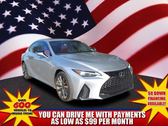 used 2022 Lexus IS 350 car, priced at $39,895