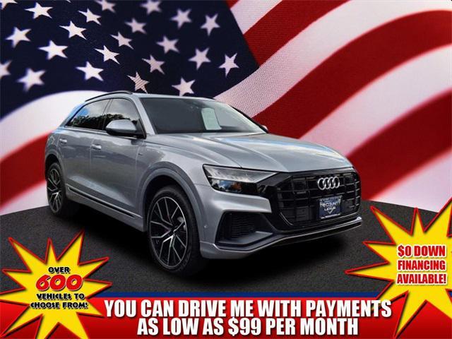 used 2020 Audi Q8 car, priced at $34,635