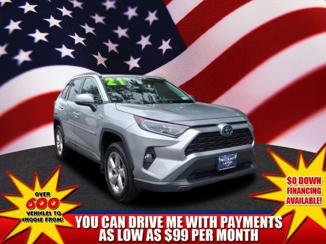 used 2021 Toyota RAV4 Hybrid car, priced at $28,372