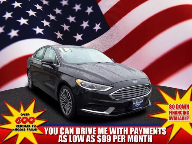 used 2018 Ford Fusion car, priced at $9,356