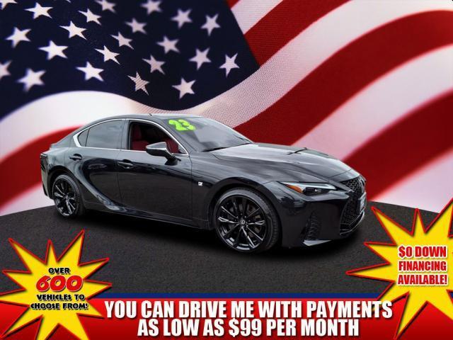 used 2023 Lexus IS 350 car, priced at $42,878