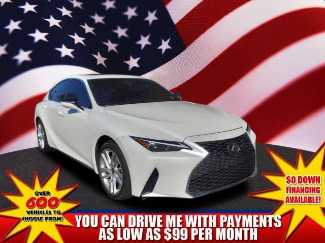 used 2021 Lexus IS 300 car, priced at $31,723