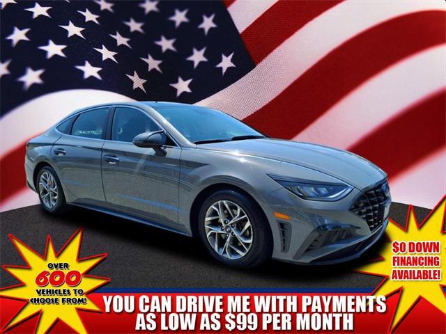 used 2021 Hyundai Sonata car, priced at $14,271