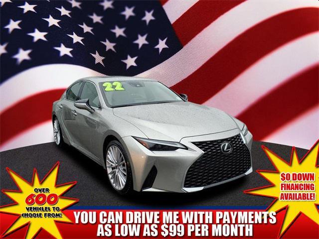 used 2022 Lexus IS 300 car, priced at $32,709