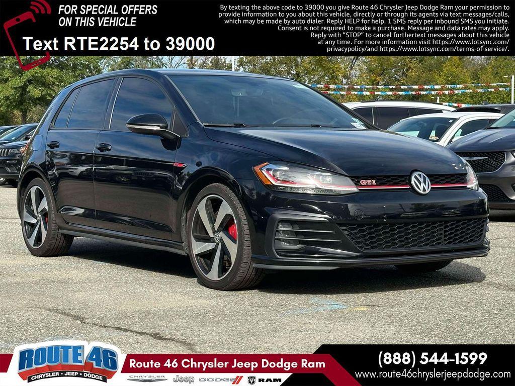 used 2020 Volkswagen Golf GTI car, priced at $21,991