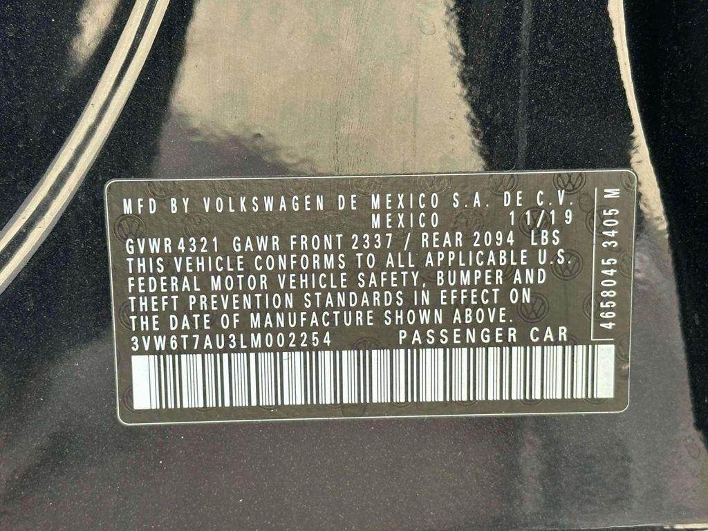 used 2020 Volkswagen Golf GTI car, priced at $21,991