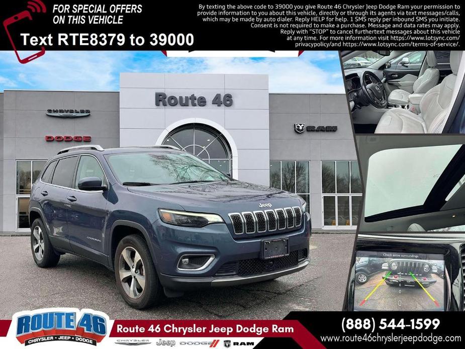 used 2021 Jeep Cherokee car, priced at $22,991