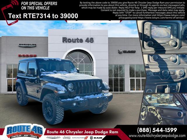 used 2021 Jeep Wrangler car, priced at $26,991