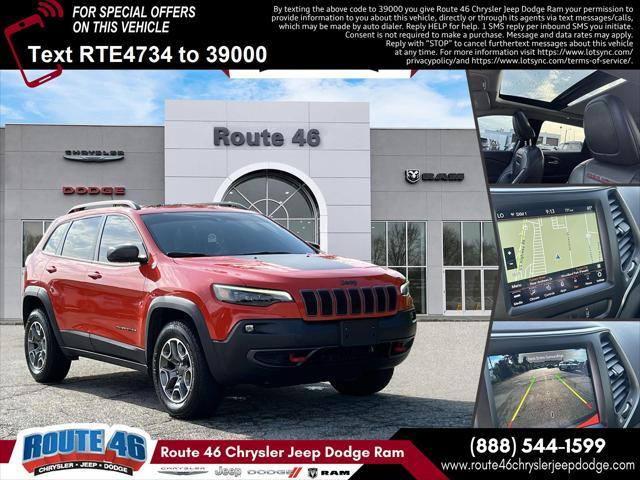 used 2021 Jeep Cherokee car, priced at $22,991