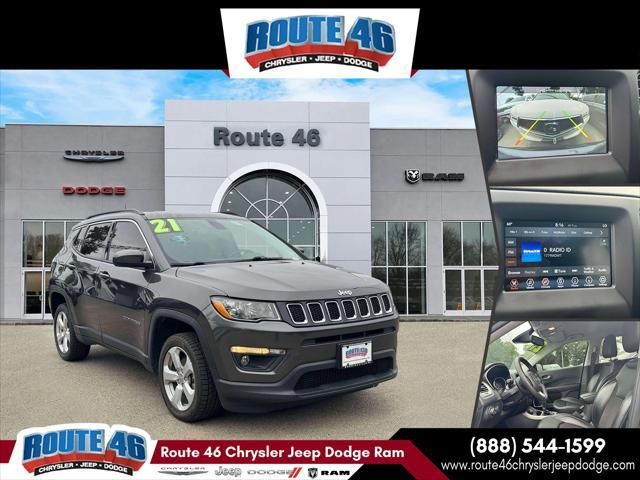 used 2021 Jeep Compass car, priced at $18,691