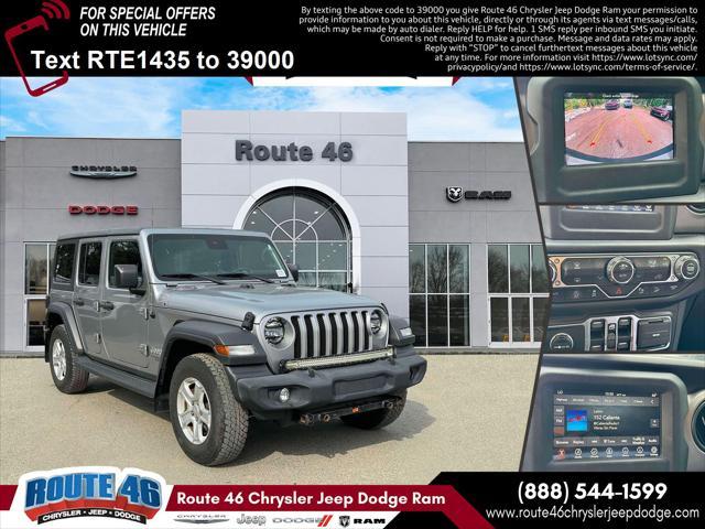 used 2020 Jeep Wrangler Unlimited car, priced at $31,991