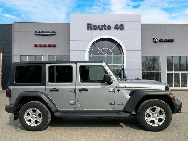 used 2020 Jeep Wrangler Unlimited car, priced at $31,991