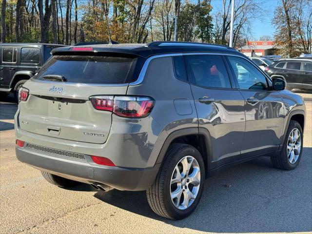 used 2022 Jeep Compass car, priced at $23,991