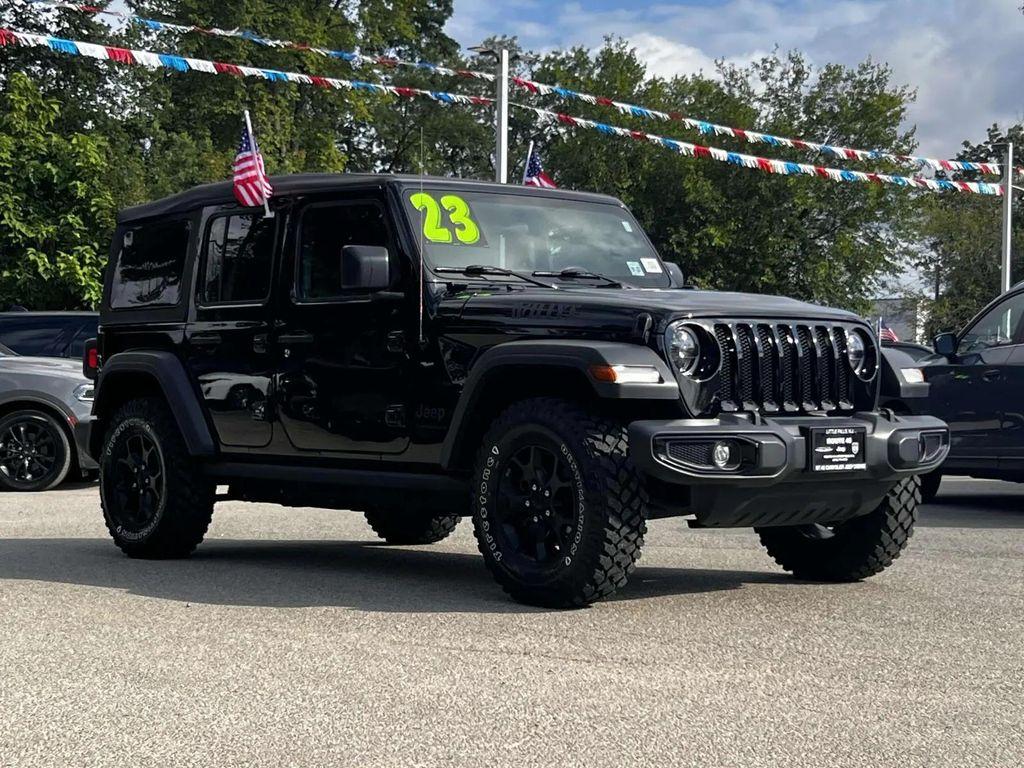used 2023 Jeep Wrangler car, priced at $34,991