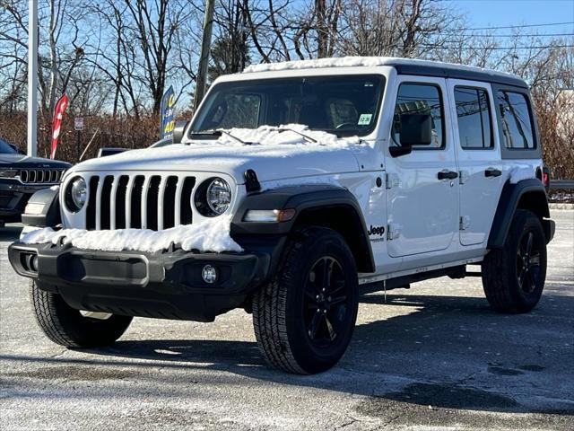 used 2021 Jeep Wrangler Unlimited car, priced at $25,991