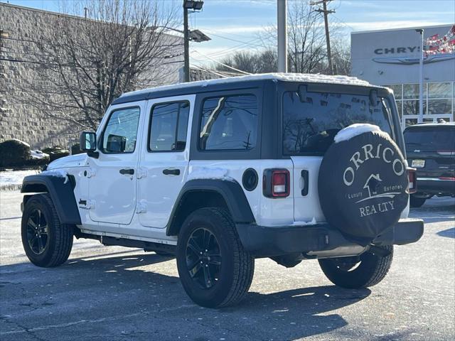 used 2021 Jeep Wrangler Unlimited car, priced at $25,991