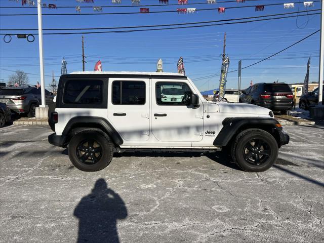 used 2021 Jeep Wrangler Unlimited car, priced at $25,991