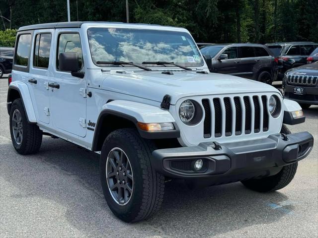used 2021 Jeep Wrangler Unlimited car, priced at $27,991