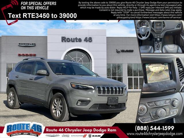 used 2021 Jeep Cherokee car, priced at $21,991