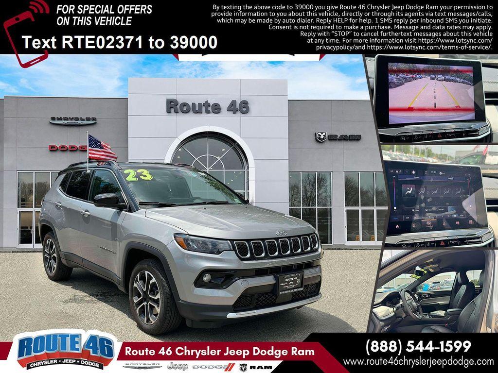 used 2023 Jeep Compass car, priced at $24,991