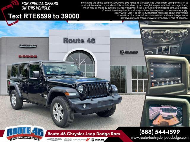 used 2021 Jeep Wrangler Unlimited car, priced at $32,991