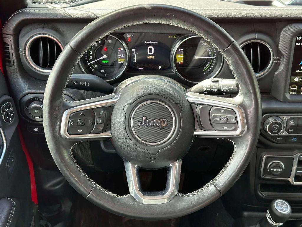 used 2022 Jeep Wrangler Unlimited 4xe car, priced at $33,391