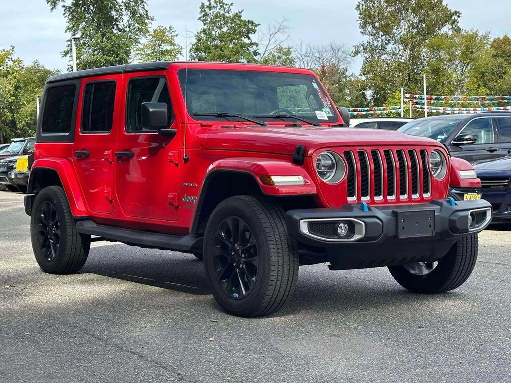 used 2022 Jeep Wrangler Unlimited 4xe car, priced at $33,391